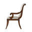 Chaise avec accoudoirs rembourrée Gabrielle-66596917