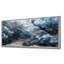 Art mural bleu et gris, oasis de poisson II - aquariums, salon-1106973251-1106973310
