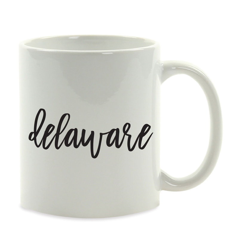 Ceramic Coffee Mug, Delaware