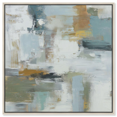 Dreamcatcher's Horizon III Canvas Print Coastal Abstract Art by Art Remedy
