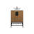 Eugene 24'' Single Bathroom Vanity with Engineered Marble Top-10441579