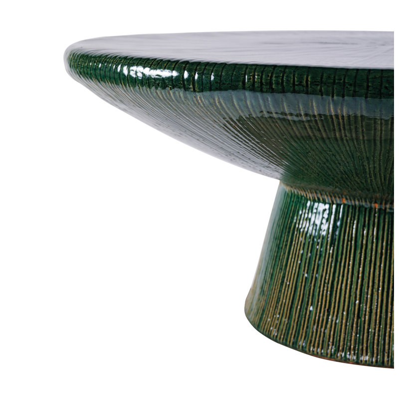 Table basse en céramique, Vert