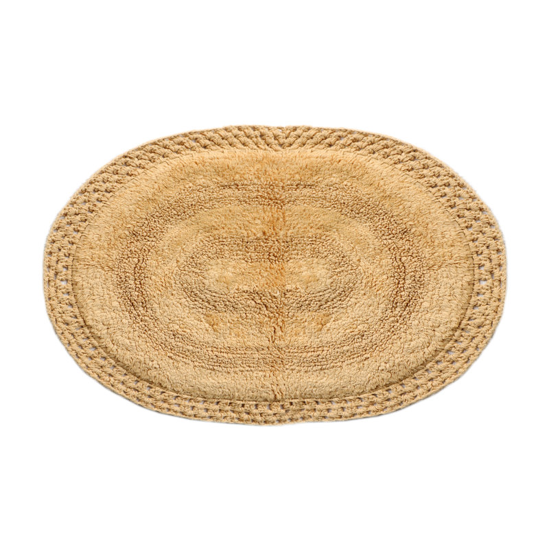 Tapis pour salle de bain Adiraica, Beige