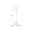 Lampe sur pied 57 po Alverez