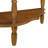 2'' Retro Circular Curved Half-Moon Console Table with Cloud Design Top and Open Shelf Solid Wood Frame and Legs-213568313