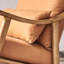 Chaise berçante nordique en bois massif Nordic