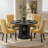 48 Inch Round Dining Table Sets For 4-6 People-843445611