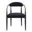 Chaises de salle à manger de style Mid-Century moderne avec un revêtement élégant et une structure en fer durable, parfait pour les intérieurs contemporains-2083393703-2083393696