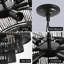 Lustre rond 6 niveaux Farmhouse-1700424576