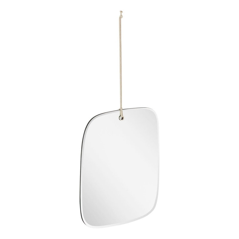 Duffy 22" x 17-3/8" Frameless Bathroom Mirror