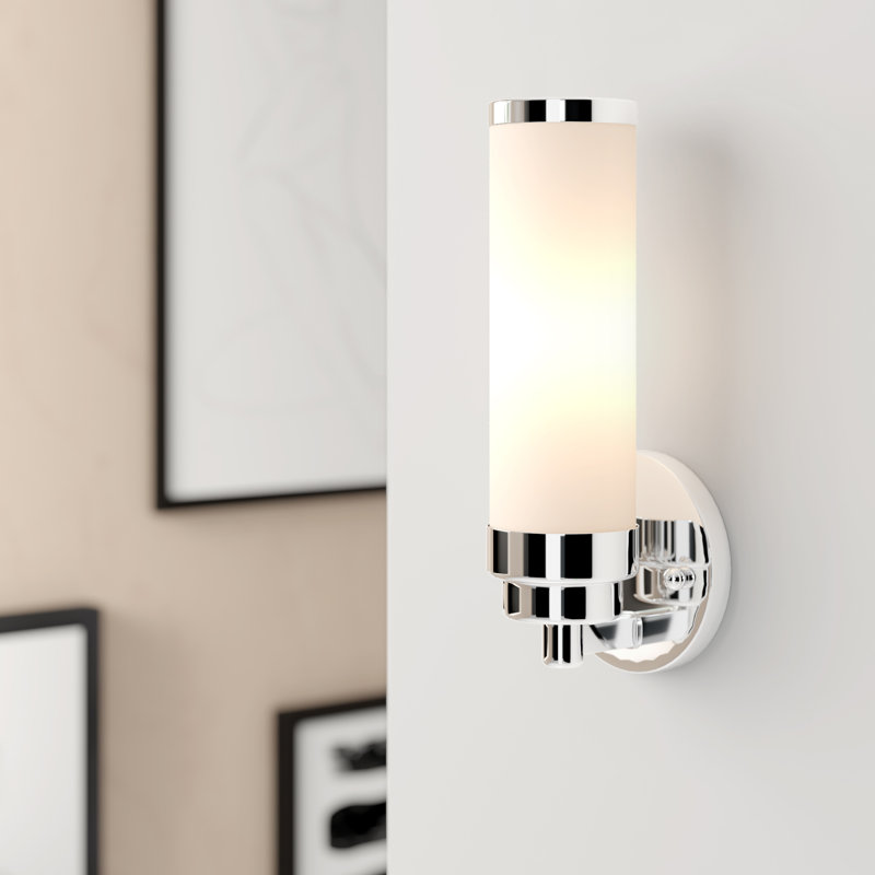 Armed Sconce, Chrome
