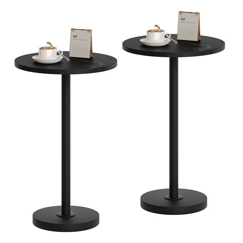 Table de bout 24,7 po, Noir