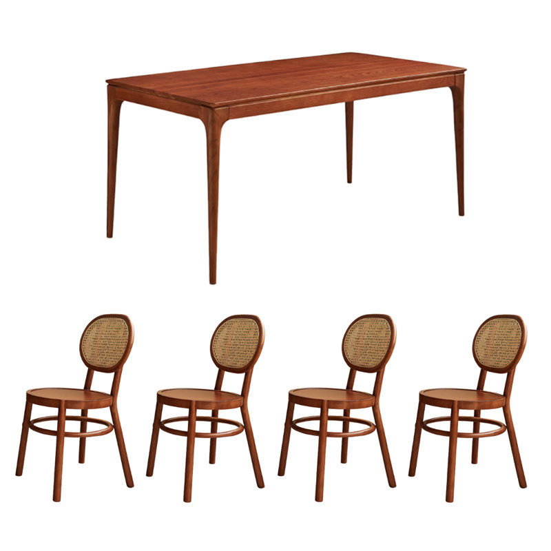 Ensemble de table de salle à manger Simple Retro, H 29,72 po x L 62,99 po x l 31,49 po