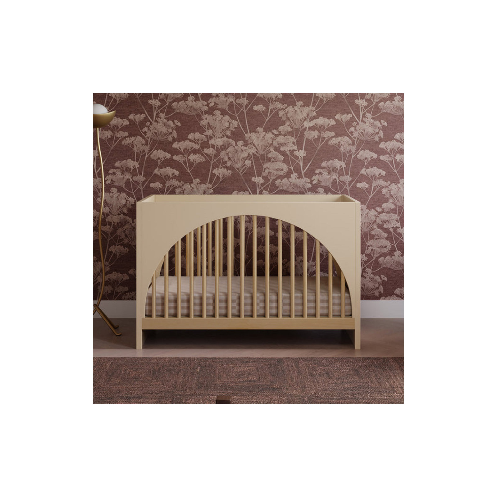 Moab 3-in-1 Convertible Crib, Brown
