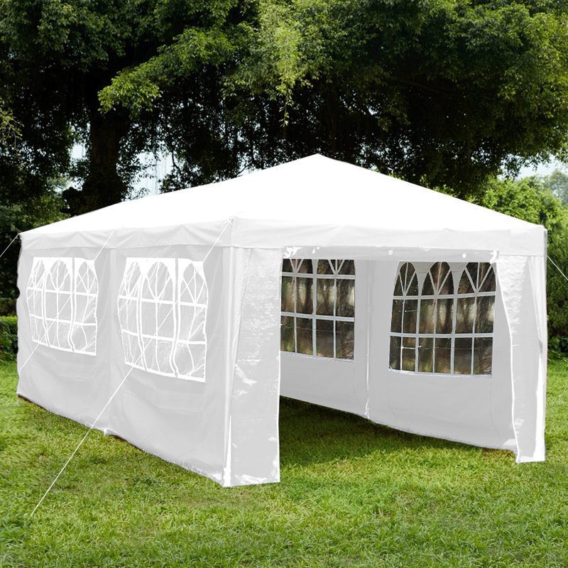 Dejong 3 x 6m Metal Party Tent, White