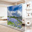 Cloison pliante 4 panneaux paravents Royal Cloud Texas Bluebonnets-134503171-134503170
