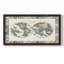 Border World Hemispheres - Reproduction de photo sur toile-2084398915