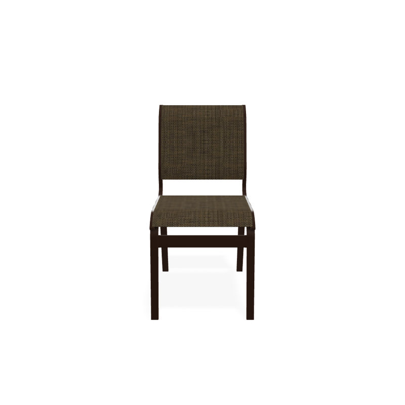 Chaise d'appoint de salle à manger Hiraku, Beacon taupe Sunbrella®, Kona texturé