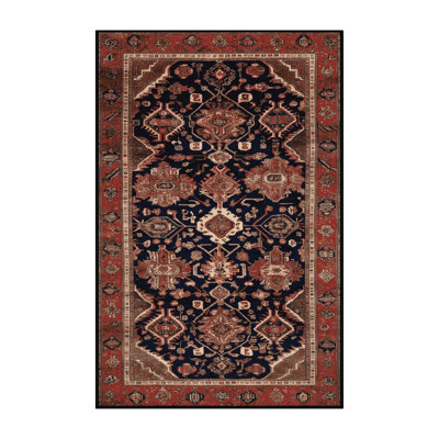 Tapis brun lavable à la machine