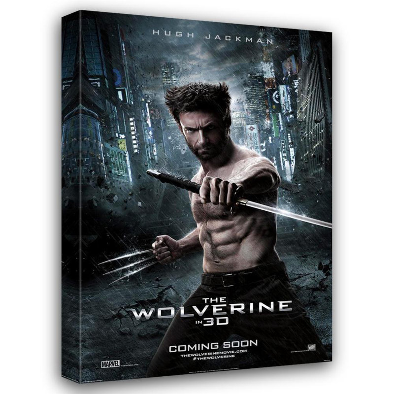 The Wolverine, 24" H x 16" W