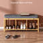4 Pair Shoe Storage Bench