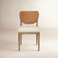 Chaise Arlow - Nubuck Cognac