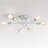 6-Light Adjustable Modern Sputnik Chandelier for Dining Room-787642815