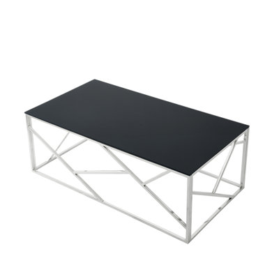 Modern Rectangular Coffee Accent Table by George Oliver