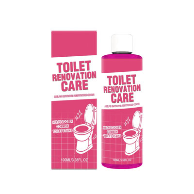 Detergent for bowl Toilet Care Cleaner Liquid Urine Yellow Stain Remover Bathroom Odor Daily Toilet Bowl Cleaning Solution 100ml