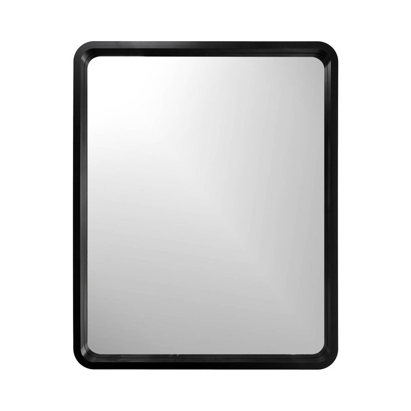 Miroir Harmony, 25 x 31 po, Noir