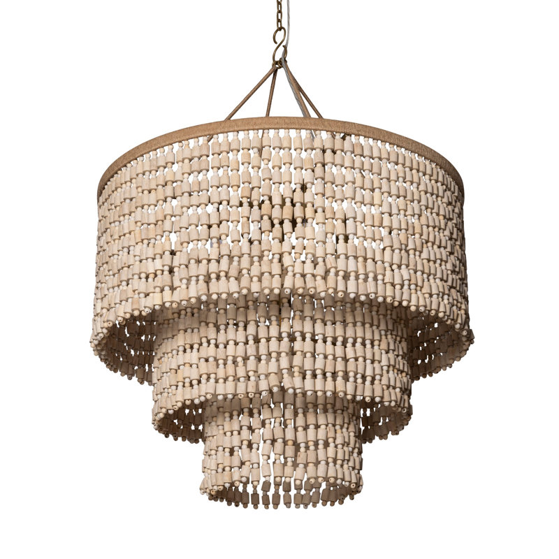 Wood Chandeliers - Discarded Disc - Clifton