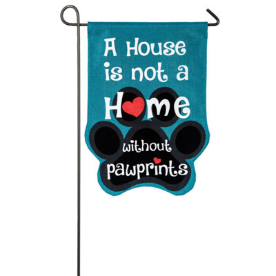 Double Sided 18.5'' H x 12'' W Burlap Flag Set