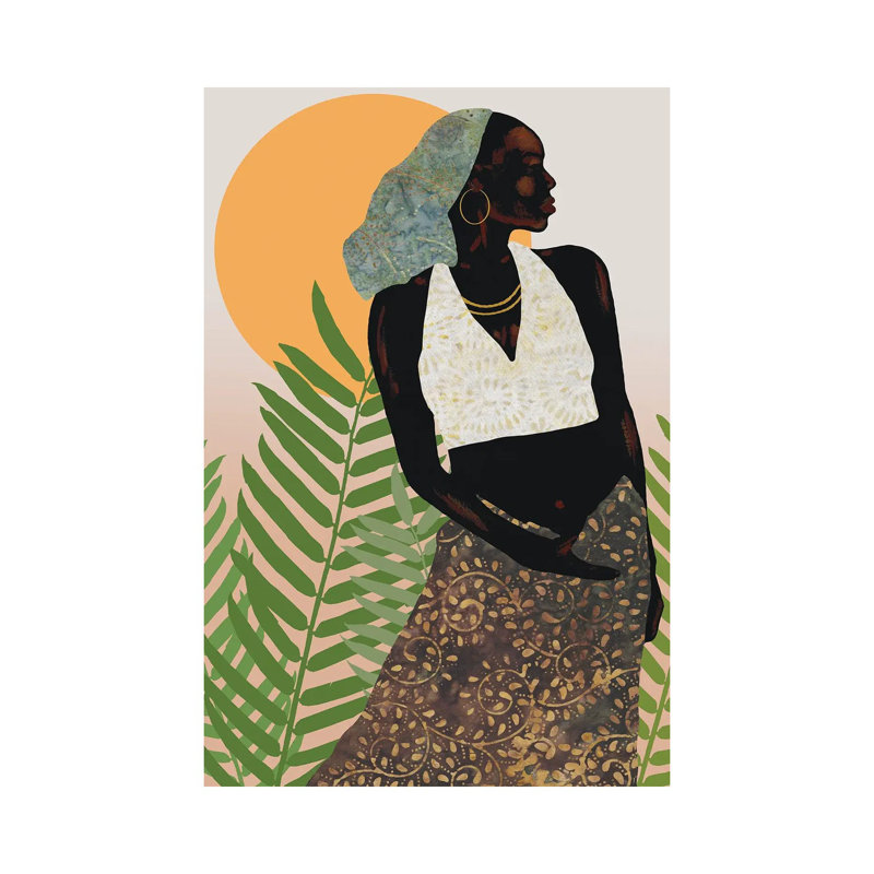 Her Grace by Alonzo Saunders - Wrapped Canvas Painting, 101.6 cm H x 66.04 cm W x 1.91 cm D