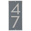 Floating 1-Line Wall Address Plaque-458687370-458687188-458691484