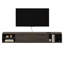 Meuble télé 75,98 po en bois-660972789