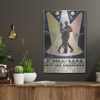'Fete Des Lumieres' By Vintage Posters Metal Wall Art, 12" x 16"