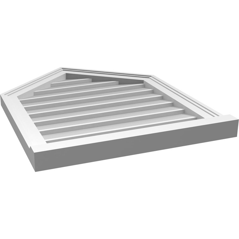 Ventilateur à pignon en uréthane non-fonctionnel Signature, H 28 po x l 22 po x P 2 po