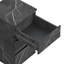 Deraz 38cm W Bedside Table-47139552