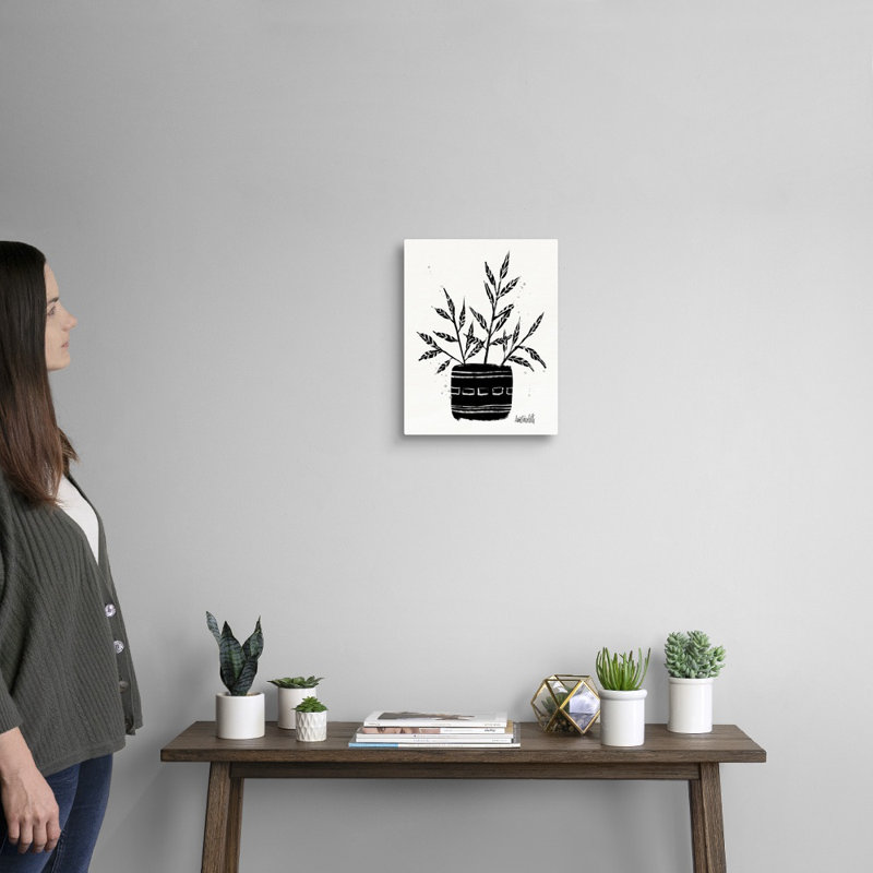 Art mural sur toile Botanical Sketches, Toile tendue, H 14 po x l 11 po