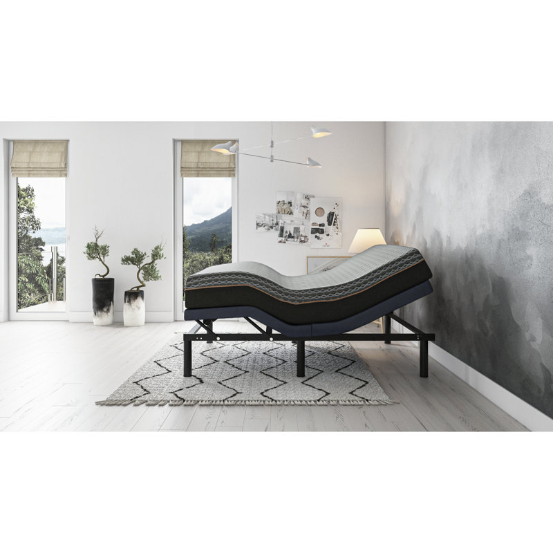 Lit simple réglable Bt2000 - Réglage de la gamme complète et support de poids de la lampe de poche intégrée de 850 lb
