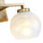 Nella 2 Light Bath Vanity with Alabaster Shade-1060337114