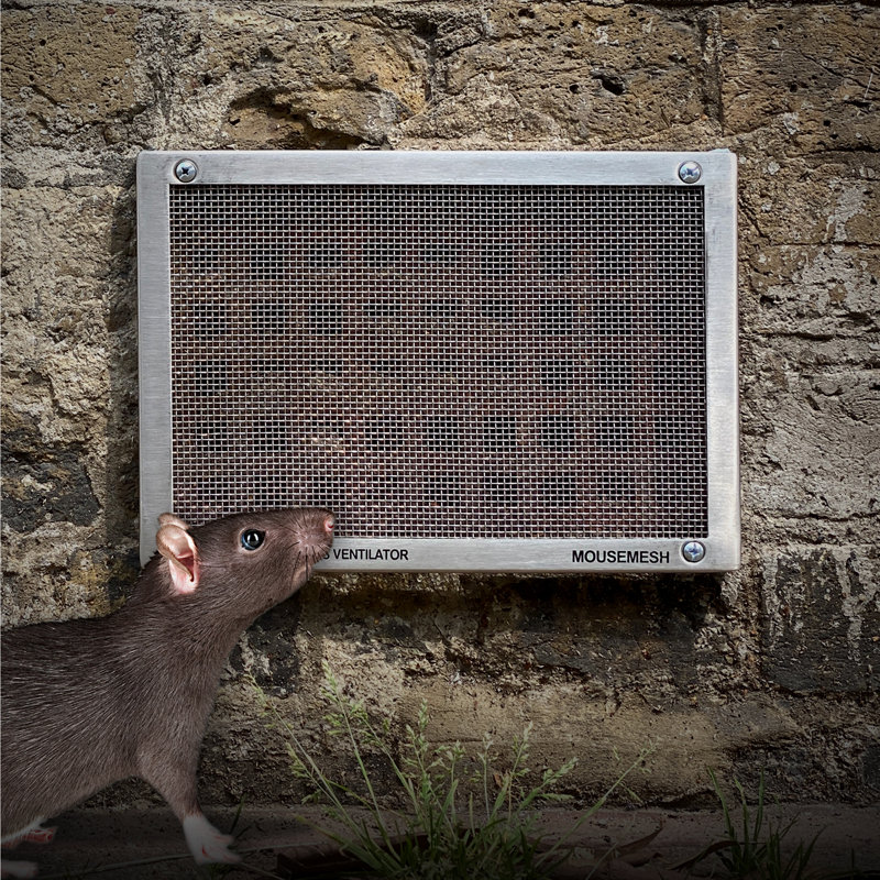 Symple Stuff 26cm L Stainless Steel Vent Cover, 1.2cm H x 26cm L x 11cm W