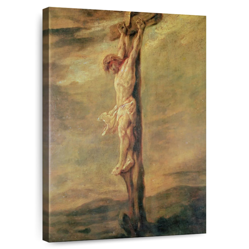 Christ On The Cross, 36" H x 24" W