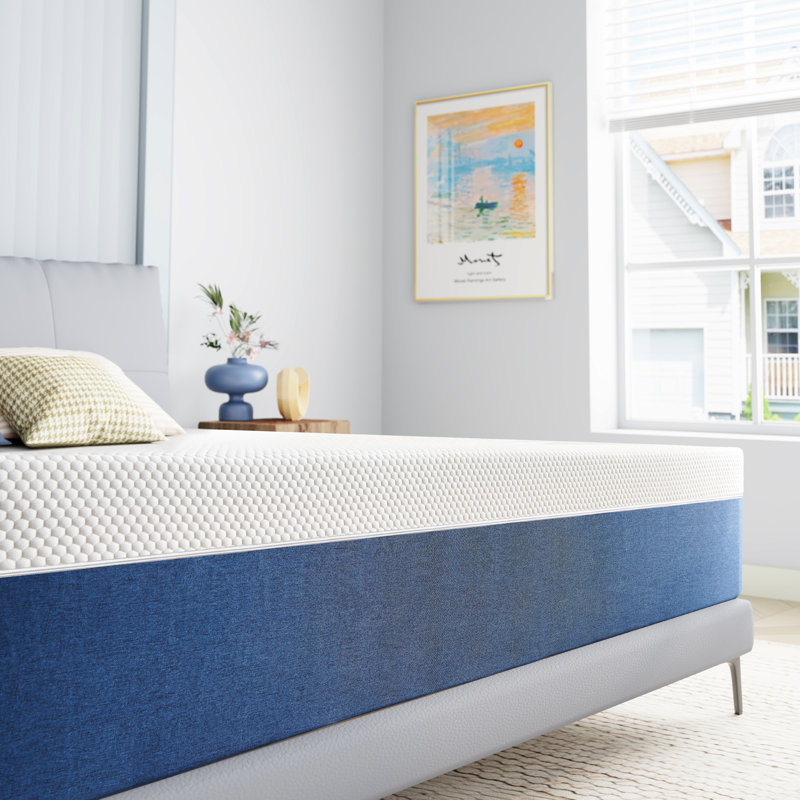 DubidapOn Medium Feeling Gel Memory Foam Mattress with Premium Foam& Breathable Fabric, Mattress In a Box, Lower Motion Transfer