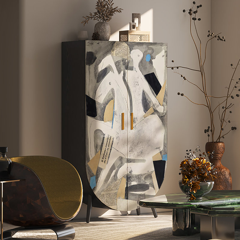 Garde-robe simple moderne, Noir