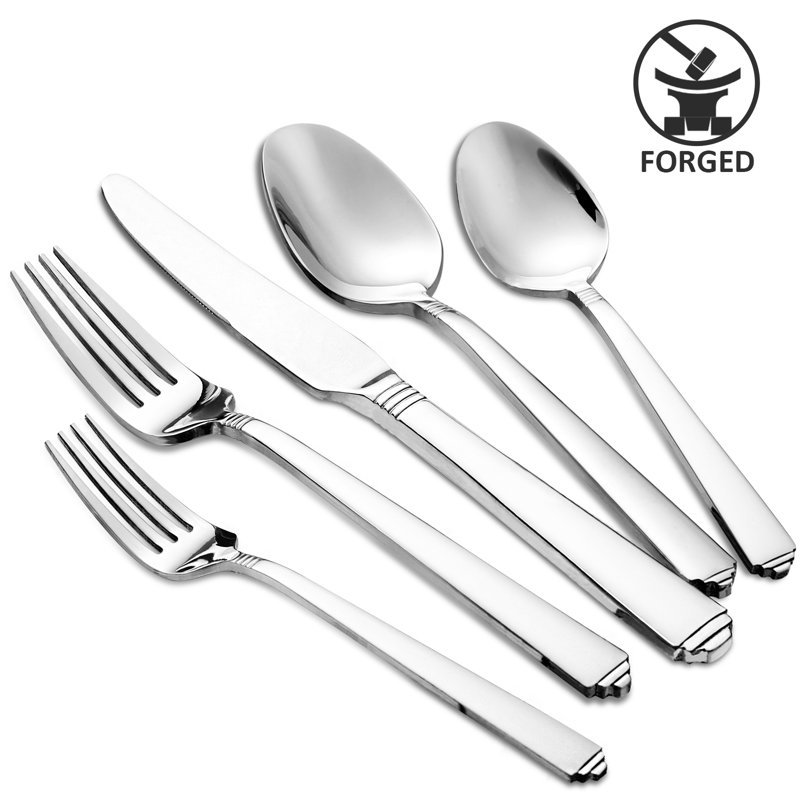 Latitude Run® Rawald Stainless Steel Flatware Set - Service for 4