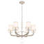 Emilea 6 - Light Glass Chandelier-21589793