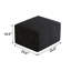 Pouf de sofa, aucun assemblage requis, noir