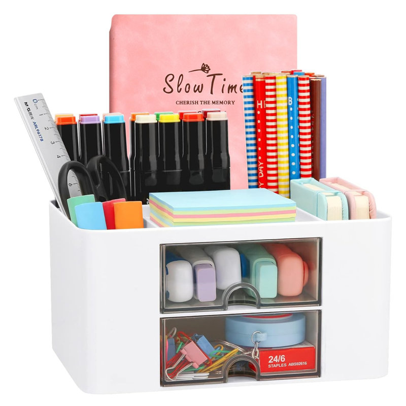 Olivet Plastic Desk Organiser