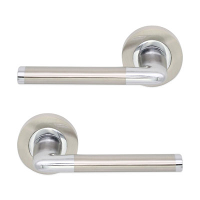 Madrid Lever Door Handle Dual Tone